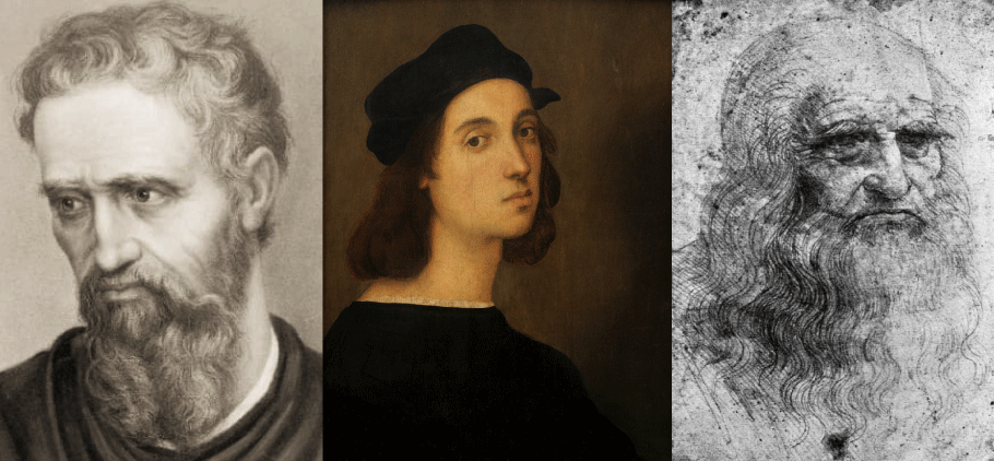 盛期ルネサンスの3大巨匠