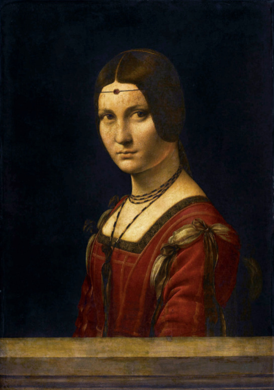 レオナルド・ダ・ヴィンチ　ミラノ貴婦人の肖像