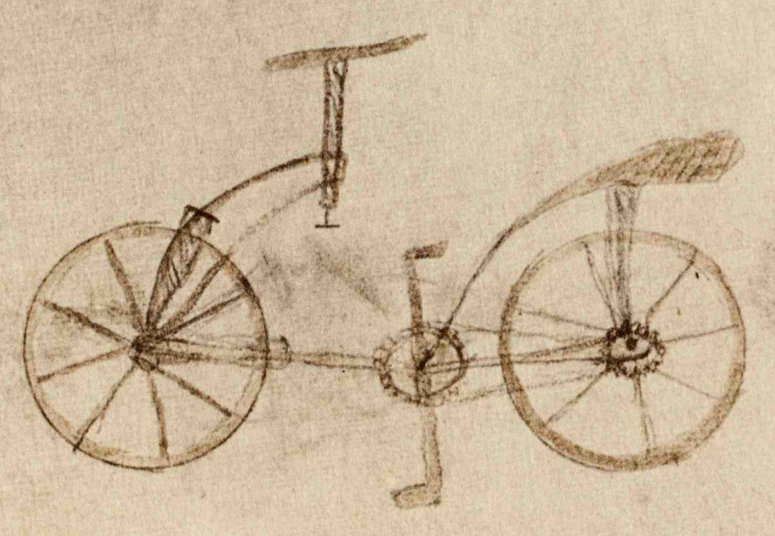 レオナルド・ダ・ヴィンチ　自転車
