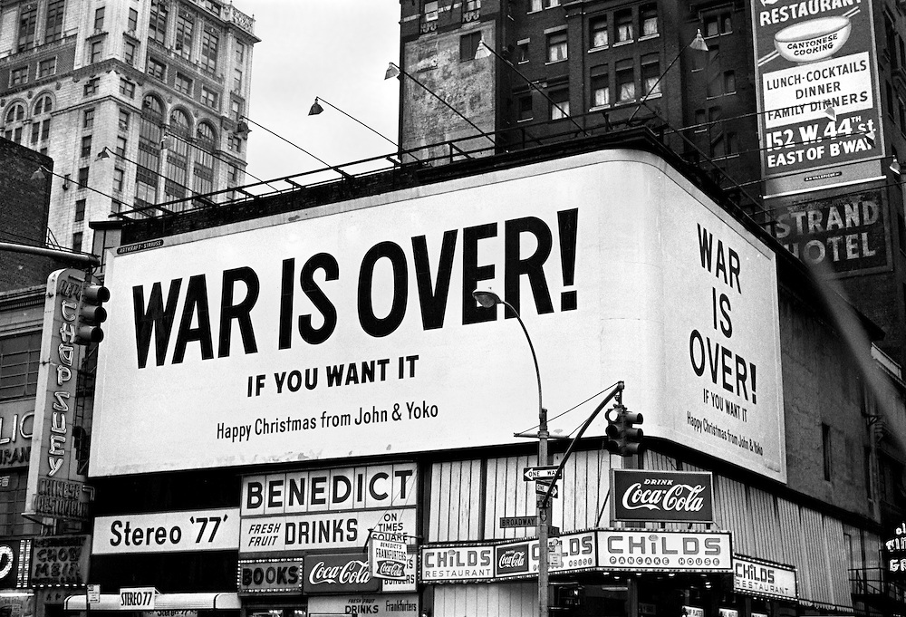 war is over