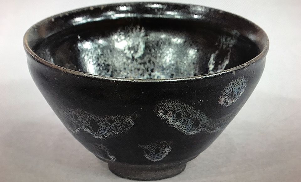 中国・南宋時代の黒釉茶碗