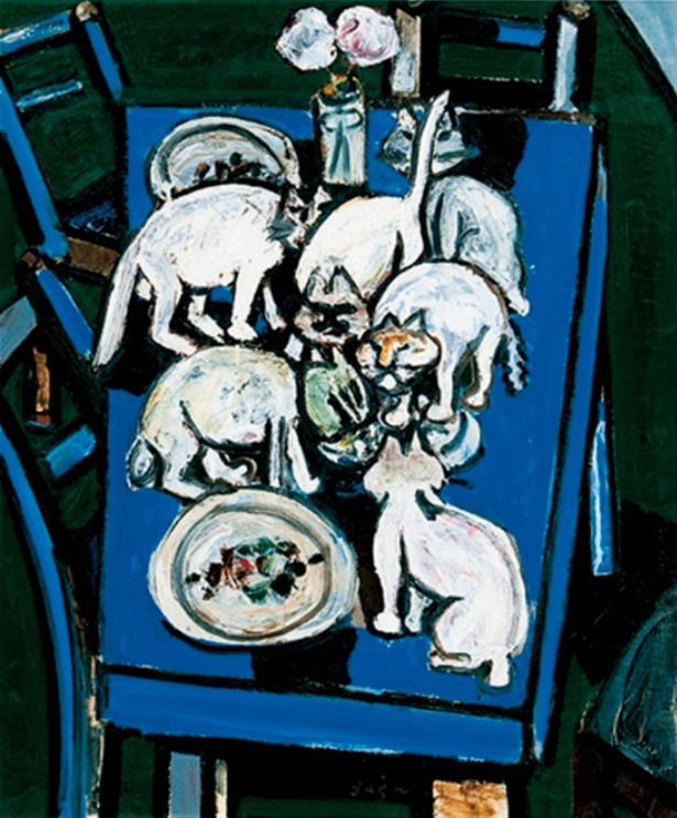 猫と食卓 1952年