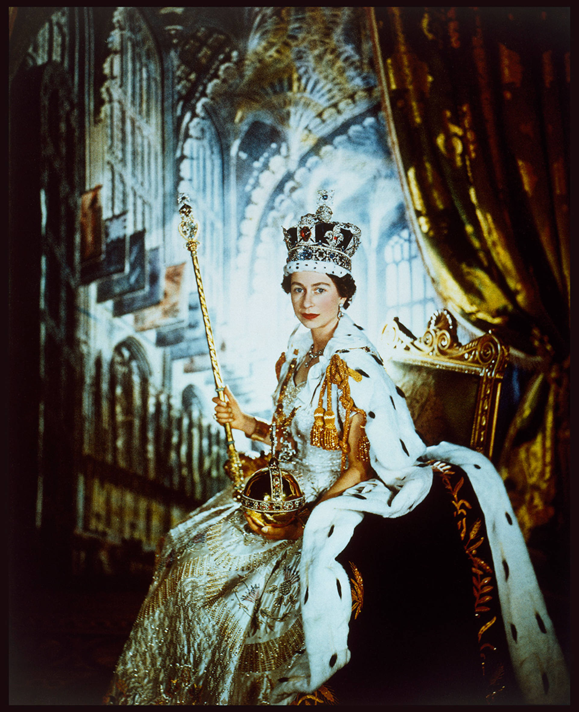 エリザベス2世　肖像　写真　セシル・ビートン