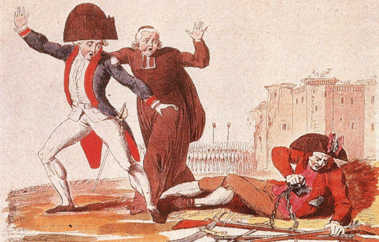フランス革命　風刺画