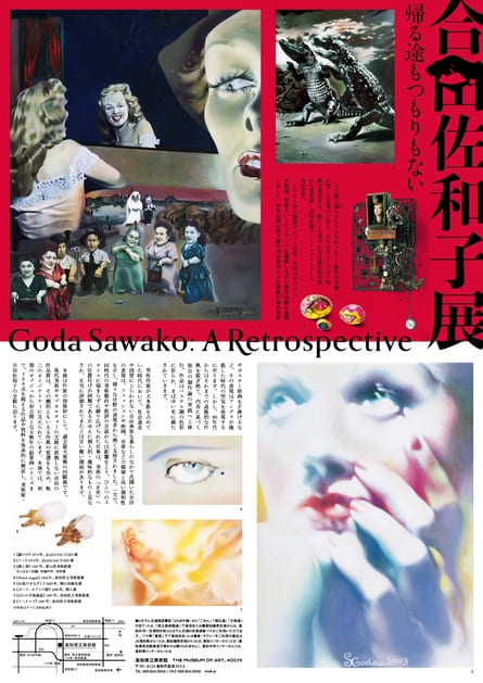 合田佐和子展 帰る途(みち)もつもりもない