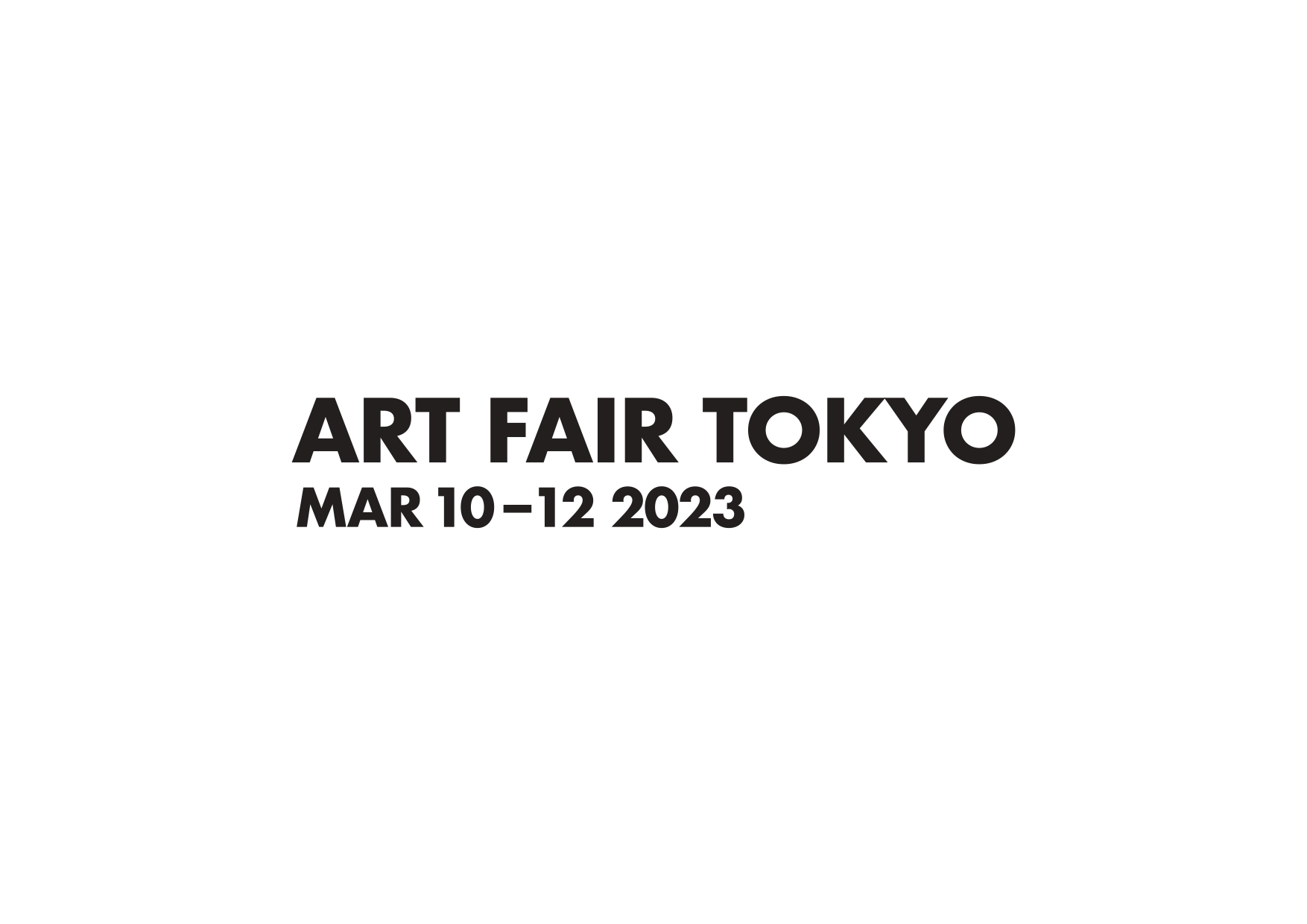 アートフェア東京　2023