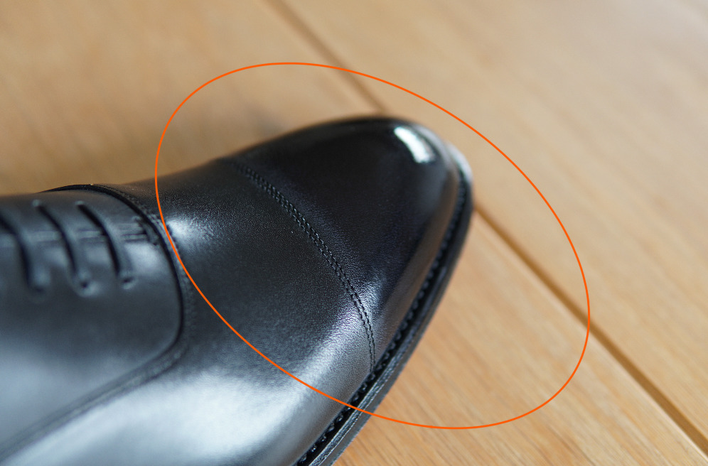 革靴のストレートチップを解説
