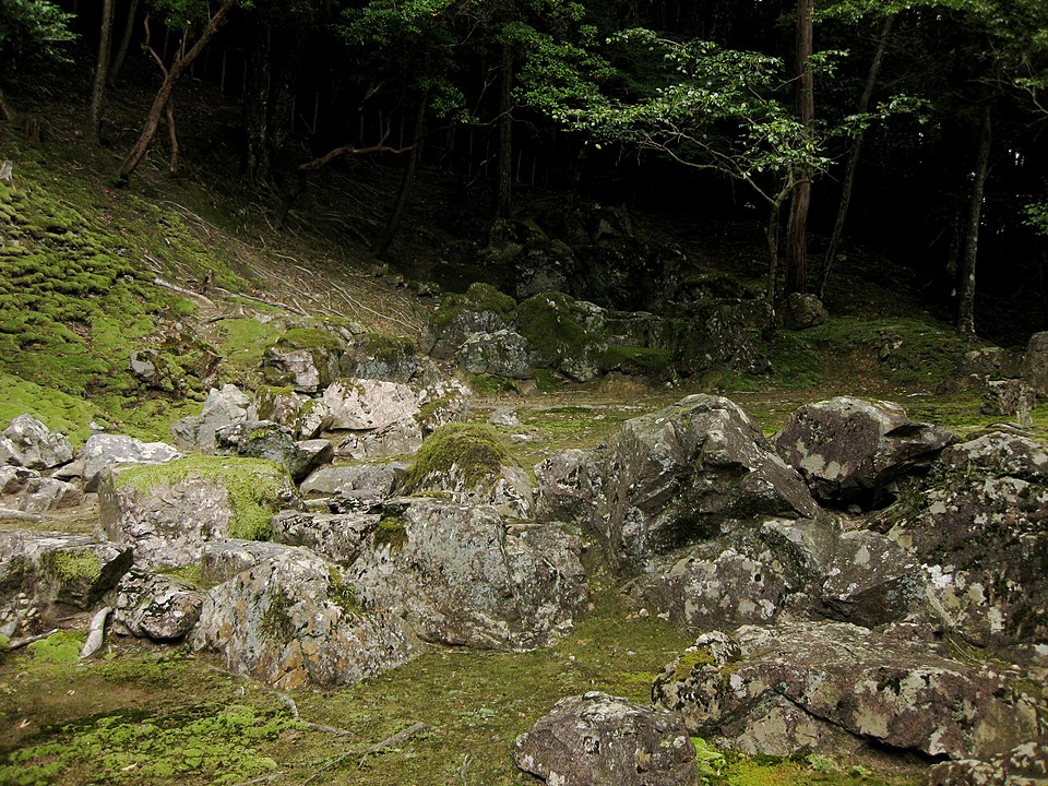 西芳寺の枯山水